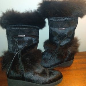 TECNICA BLACK WINTER BOOTS SIZE 7